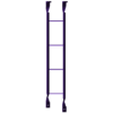 bobber caboose end ladder x2.stl Bobber Caboose C&Pa - Escala G