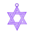 star of Davood pendant.stl Star of David pendant