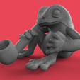 untitled.380.png Toad sitting and smoking wooden pipe