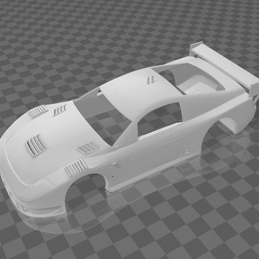 🐚 Nissan 300ZX IMSA Shell Body - Divided Parts for Easy Printing・ STL ...