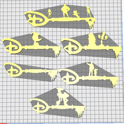 Capture-3.png Fichier STL gratuit lot 13 clé Disney・Plan imprimable en 3D à télécharger