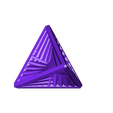 string-tetrahedron2.stl Tetraedro de cuerda