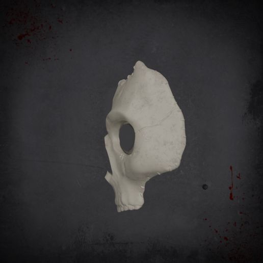 1D99FAFB-5AFE-4F83-B437-1903B47CEE26.jpeg Call Of Duty Modern Warfare Ghost Jawbone Operator Mask, STL For 3d print, Call of Duty, "jawbone", Verdansk, Simon Riley, Ghost Mask.