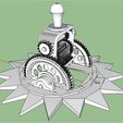SU pic 1.jpg STL file Steampunk Mechanical Light Switch・Model to download and 3D print