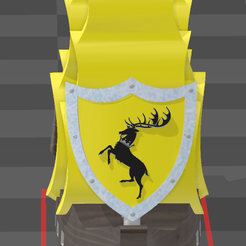 Baratheon_Boat_Face.png 3MF file Game of Thrones Boardgame Boat - House of Baratheon・3D printing template to download, GeorgNaw