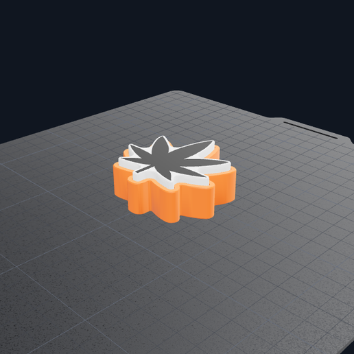 Halloween Fidget Clicker - hemp  (Includes SVG File + Editable Bambu Studio Color Project)