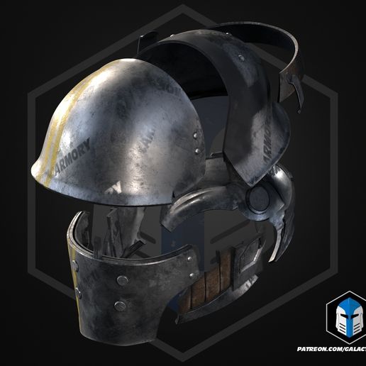 🪖 HD2 Bulwark Helmet - 3D Print Files・ 3D File for 3D printing・Cults