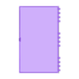 Boite-Mire-Couv.stl Mire calibration auto focus / Focus Calibration Chart