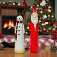 capa.jpg Santa Claus and Snowman - Stylized - Christmas Decoration