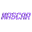 Nascar_Plain_Text.stl NASCAR LOGO