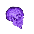 skull_fdm_100mm.stl Файл STL Horror Skull・Модель 3D-принтера для скачивания