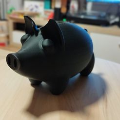 Piggy-bank-5.jpg 3MF file Piggy bank split design - 2K3D・3D printer model to download