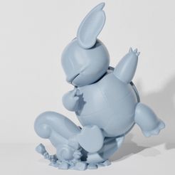 C285BFBC-E406-4727-8ACE-2CA894ED4440.jpeg STL-Datei WARTORTLE IRON TAIL (PART OF THE WARTORTLEPACK, AND SQUIRTLE EVOPACK, READ DESCRIPTION)・Vorlage für 3D-Druck zum herunterladen