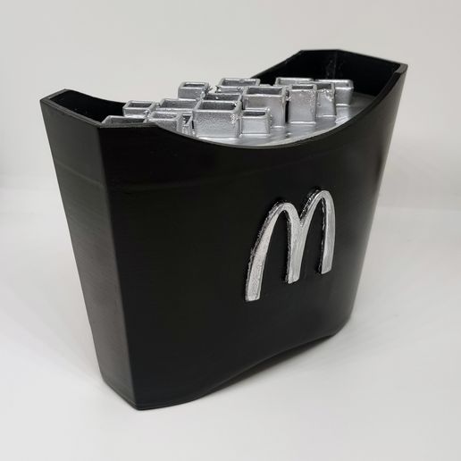 IMG_20220615_185017.jpg STL-Datei Pommes Frites - Stifthalter - von McDonald's inspiriert・3D-druckbare Vorlage zum herunterladen, mar_fal