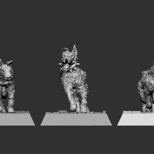 🐕 War dogs・ STL File for 3D printing・Cults