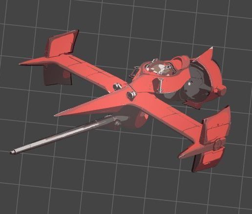 Swordfish - Cowboy Bebop keychain or pop up