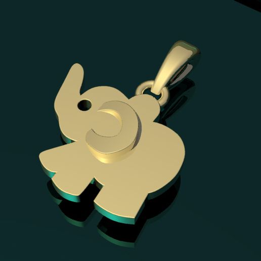 animal12.jpg pendente de elefante