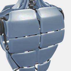 01.jpg Fichier OBJ L'ExoSquelette Robotique en 3D・Modèle pour imprimante 3D à télécharger
