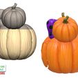 Halloween-Pie-eyed-Minnie-Pumpkin-Head-Candy-bowl-7.jpg Halloween Pie-eyed Minnie Pumpkin Head Candy bowl 3D Printable Model