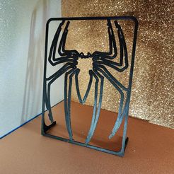 IMG_20230523_164659-1.jpg STL file DECORATIVE FRAME SPIDERMAN LOGO・Design to download and 3D print