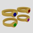 View2.jpg Golden Rings 3D Models
