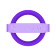 Logo Nissan.stl Centre Cap