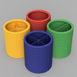 NautiCup_All_Color.png NautiCup - Rope Pencil Holder (3 Compartments)