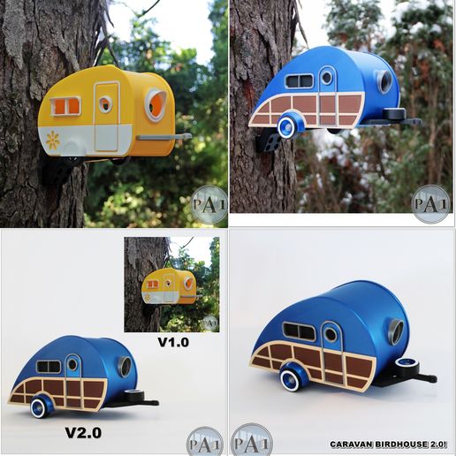 Caravan irdhouses package - V1.0 and V2.0 included