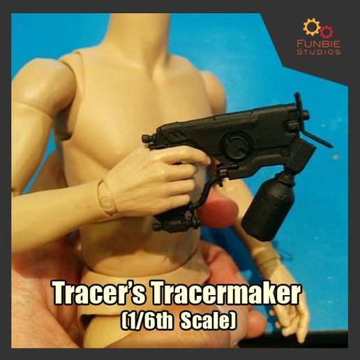 Tracer's TraceMaker (1/6th Scale) from Overwatch 3D model