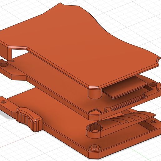 diagram.jpg 3D Printed "Smart" Wallet (Updated for M3 Bolts)