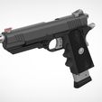001.jpg Pistolet Remington R1 modifié du jeu Tomb Raider 2013 Modèle imprimé en 3D