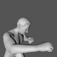 14.jpg Decorative Man Sculpture Low-poly 3D model