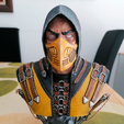 Mortal Kombat Scorpion Bust