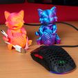 Cute-Cat-Mouse-Bungee-and-Cable-Holder-KrakDrag-8.jpg Niedliche Katze: Maus Bungee und Kabelhalterung