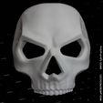 Máscara Ghost Red Team 141 - Call of Duty - Modern Warfare 2 - WARZONE - STL model 3D print file