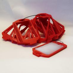 20180926_113954-01.jpg STL file CGT badge holder・3D printer model to download