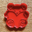 OSHITO.png PANDA BEAR VALENTINE'S DAY COOKIE CUTTER COOKIE CUTTER COOKIE CUTTER