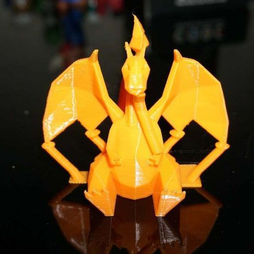 Charizard Stable Supports - 3D model önizlemesi