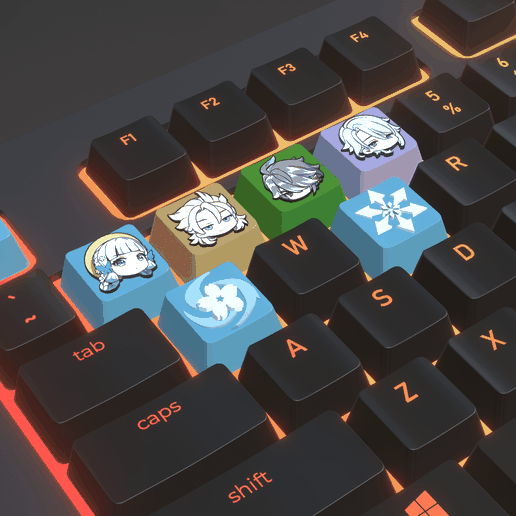 аяка5.png Kamisato Ayakas Tastenkappen