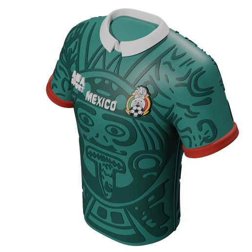 ⚽ JERSEY FUTBOL RETRO SELECCIÓN MEXICANA 1998 v2 LLAVERO GRATIS