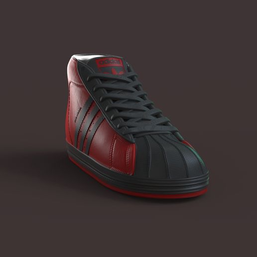 Spiderman Adidas Superstar STL File for 3D printingCults