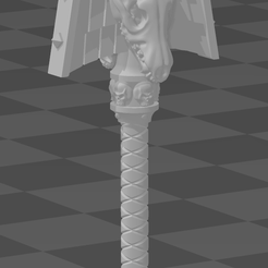 CroziusPNG.png Fichier STL gratuit Wolf Crozius・Modèle pour imprimante 3D à télécharger