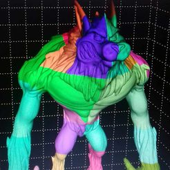 384501952_628896799397764_811465635045738565_n.jpg Archivo STL gratuito hombre lobo Halloween xl 60 centímetros por 24 piezas・Idea de impresión 3D para descargar