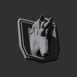 preview-4.jpg Wall Hang Unicorn Head (Horse with Horn Head)