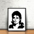 26.Michael Jackson II.jpg Michael Jackson II Wall Sculpture 2D