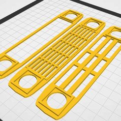 IMG_20230317_203540_967.jpg STL file Vanquish VS4-10 Pro, ORIGIN, ULTRA Grille・3D printing design to download