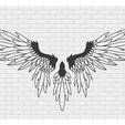 alas-adorno-pared-B.jpg Wings for 2D wall decoration