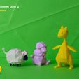 Mareep_Pokemon_Low_poly_3D_print_21.jpg Second Generation Low-poly Pokemon Collection