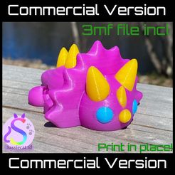 zeratops_commersial.jpg STL-Datei Zeratops *Kommerzielle Version*・3D-druckbares Modell zum Herunterladen