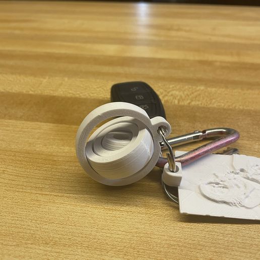 IMG_7835.jpeg Gyroscope Fidget Toy for Keychain and/or Crocs (combo)